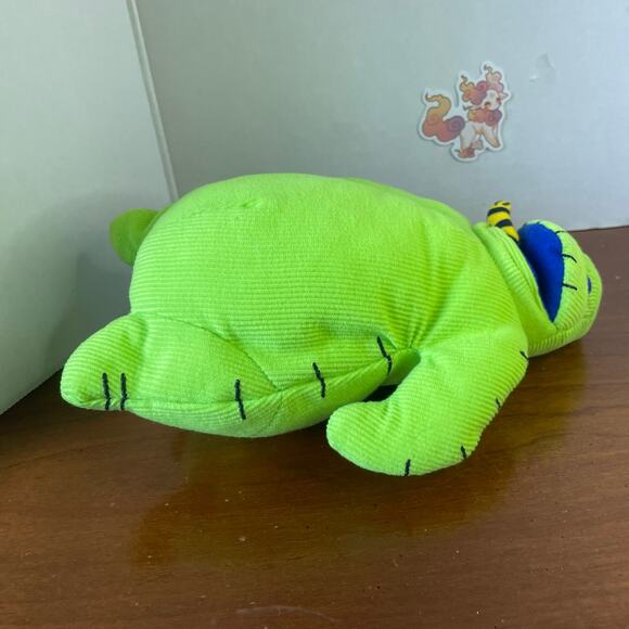 Disney Oogie Boogie Bright Green Nightmare Before Christmas Stuffed Plush Worm - Picture 8 of 11